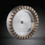 Full segmented Cup diamond wheels for glass double edging machine