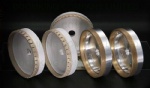 Outer segmented Cup diamond wheels for glass multi-stage edging machine